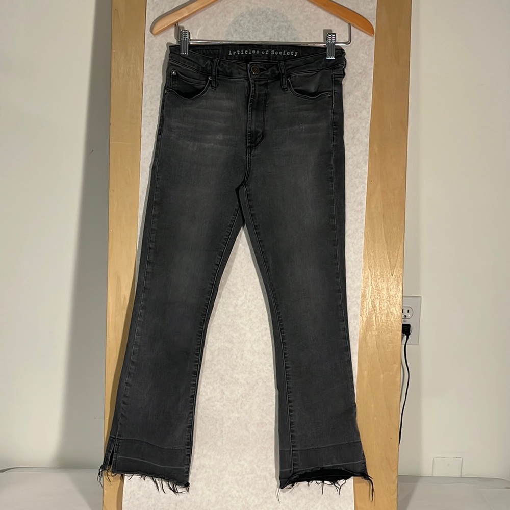 black flare pants